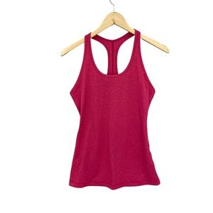 NIKE Dri-Fit Slim Fit Athletic Tank Top Racerback Sleeveless Pink